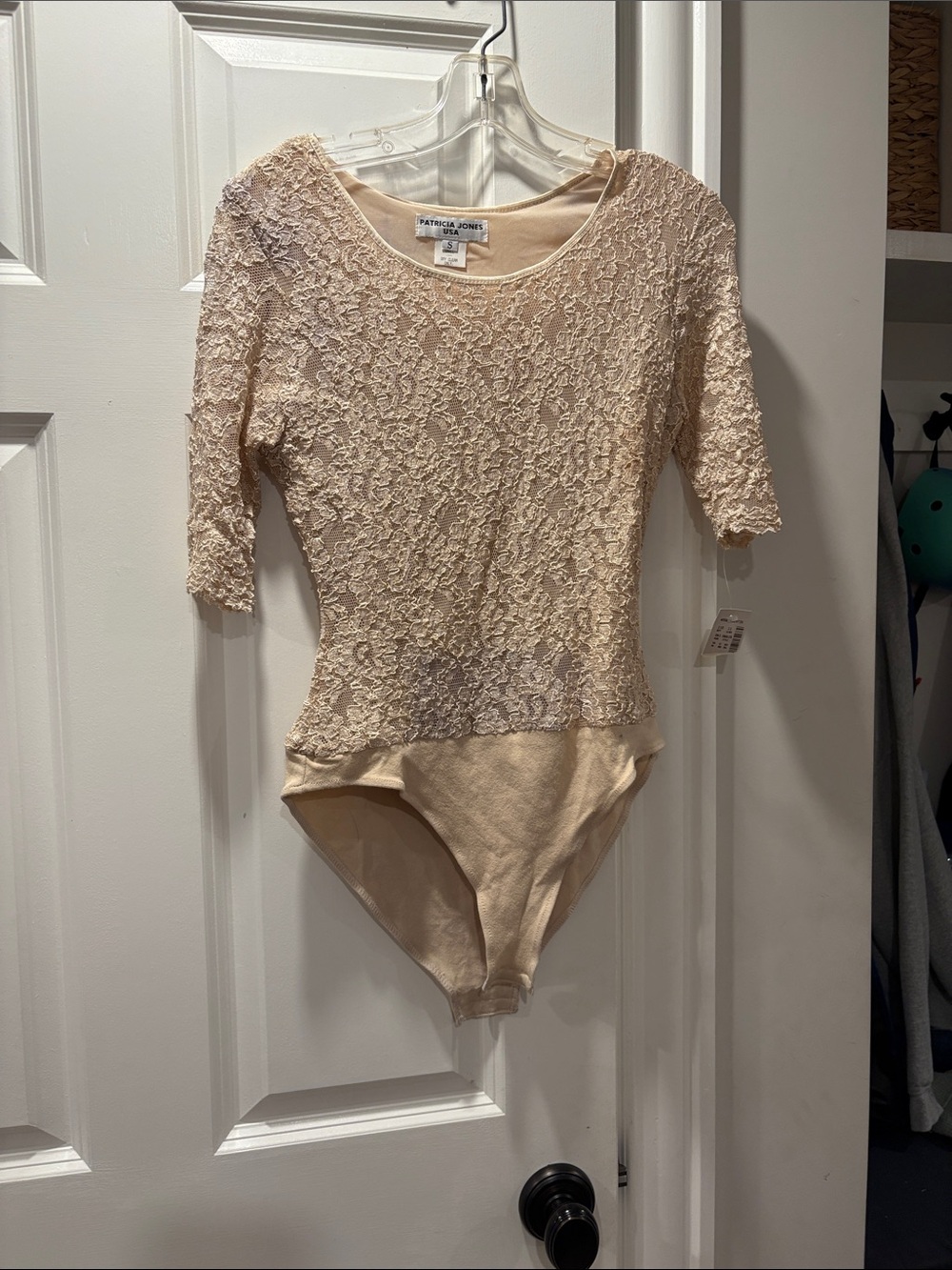 Cream Lace Bodysuit